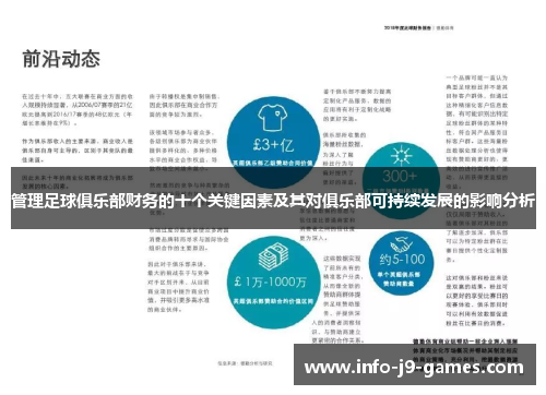 管理足球俱乐部财务的十个关键因素及其对俱乐部可持续发展的影响分析